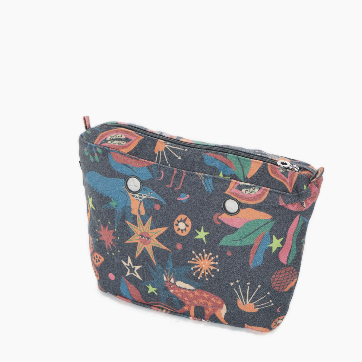 Sacca Interna Zip O Bag Mini Tessuto Notturno Nero