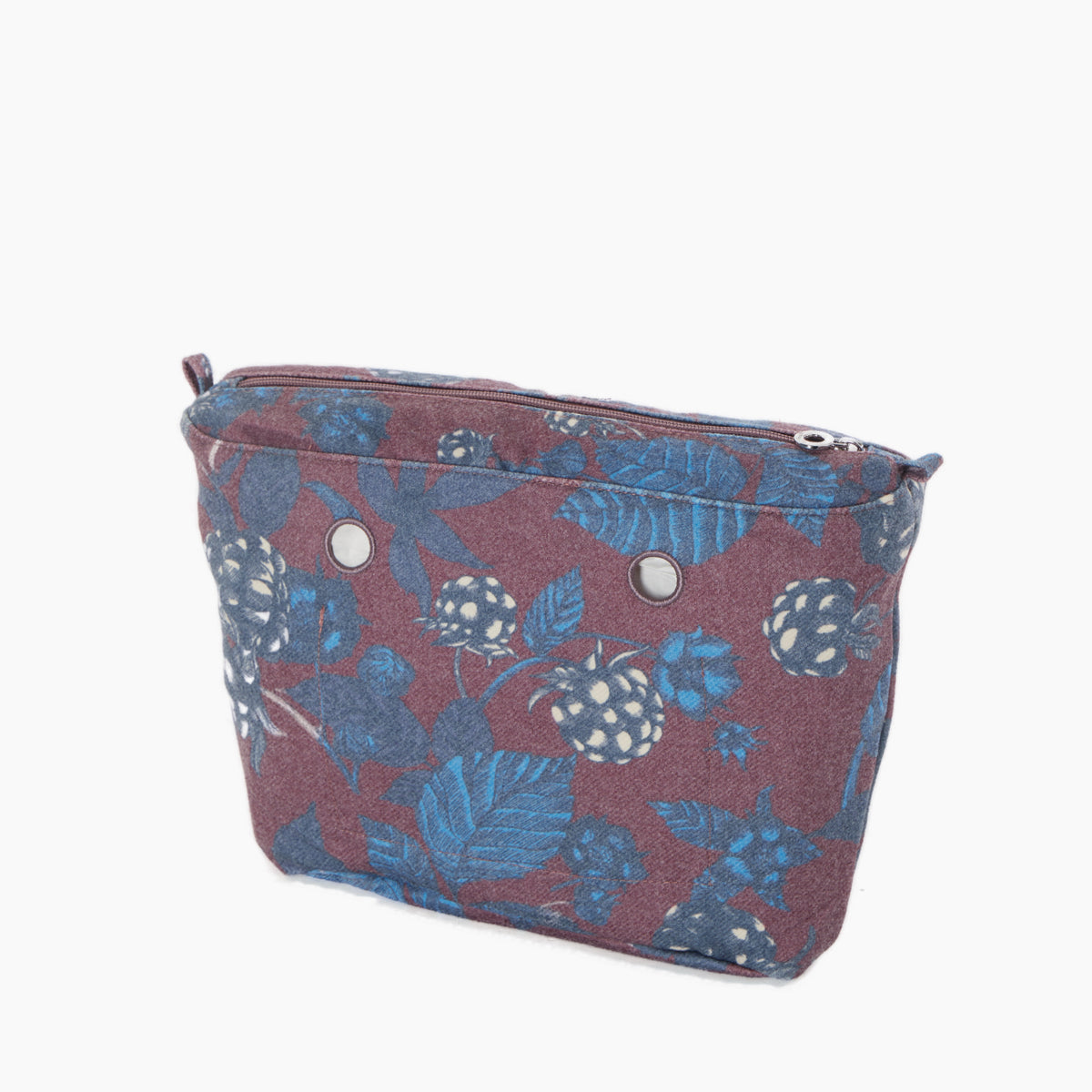 Sacca Interna Zip O Bag Mini Tessuto Wild Berries Rosso