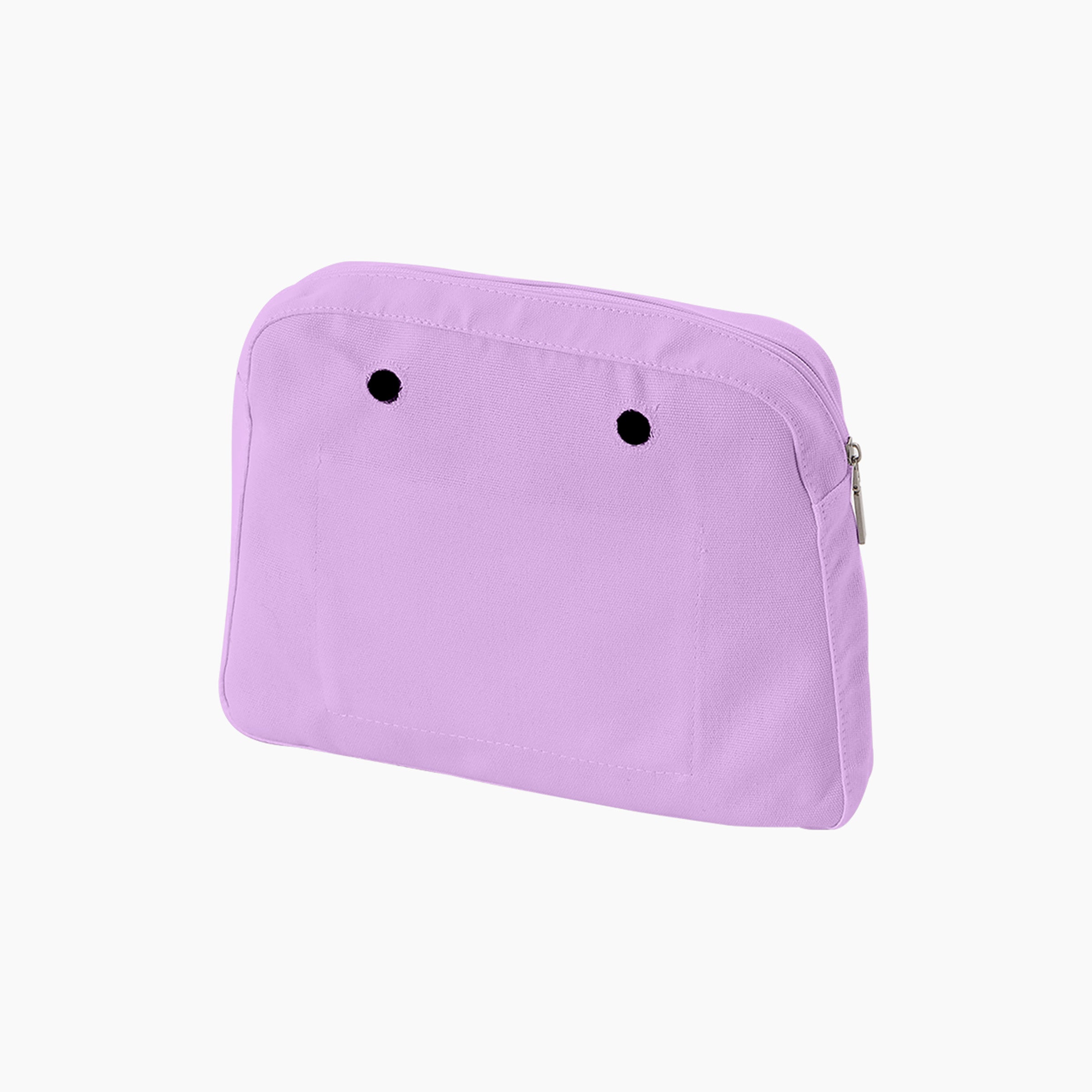 Sacca interna zip O bag Reverse tessuto canvas orchidea