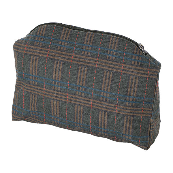 Sac Intérieur Zippé O Bag Unique Tissu Écossais Militaire