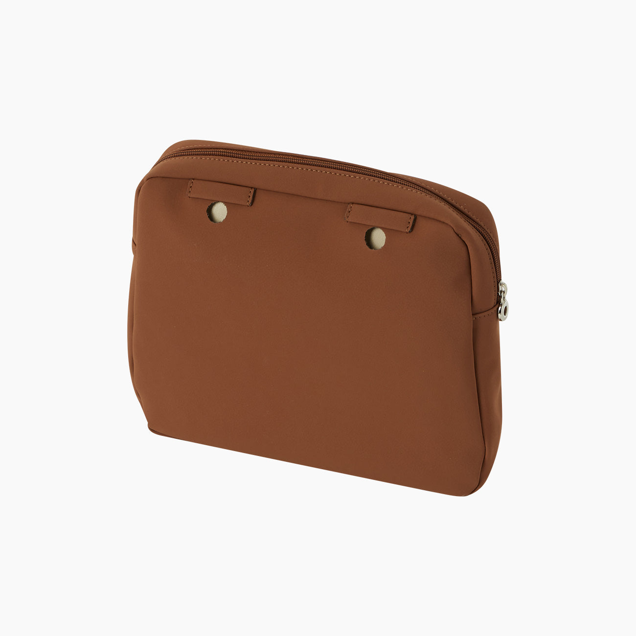 Sacca interna zip e passanti O bag Reverse tessuto sintetico nubuck biscotto