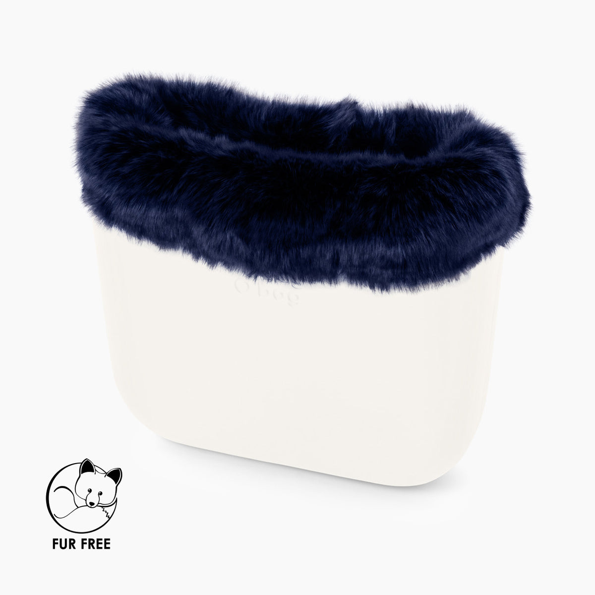 Bordo O bag fibra sintetica volpe blu