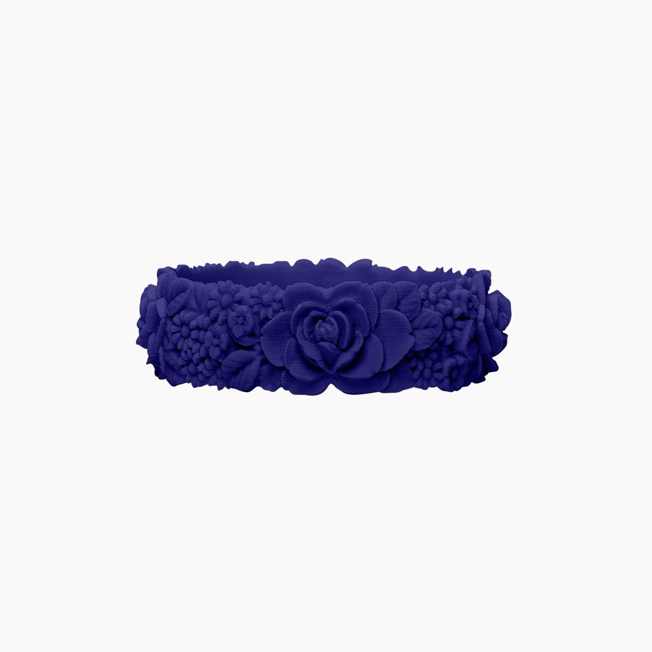 O Bracelet Flower Big Silicone Ocean