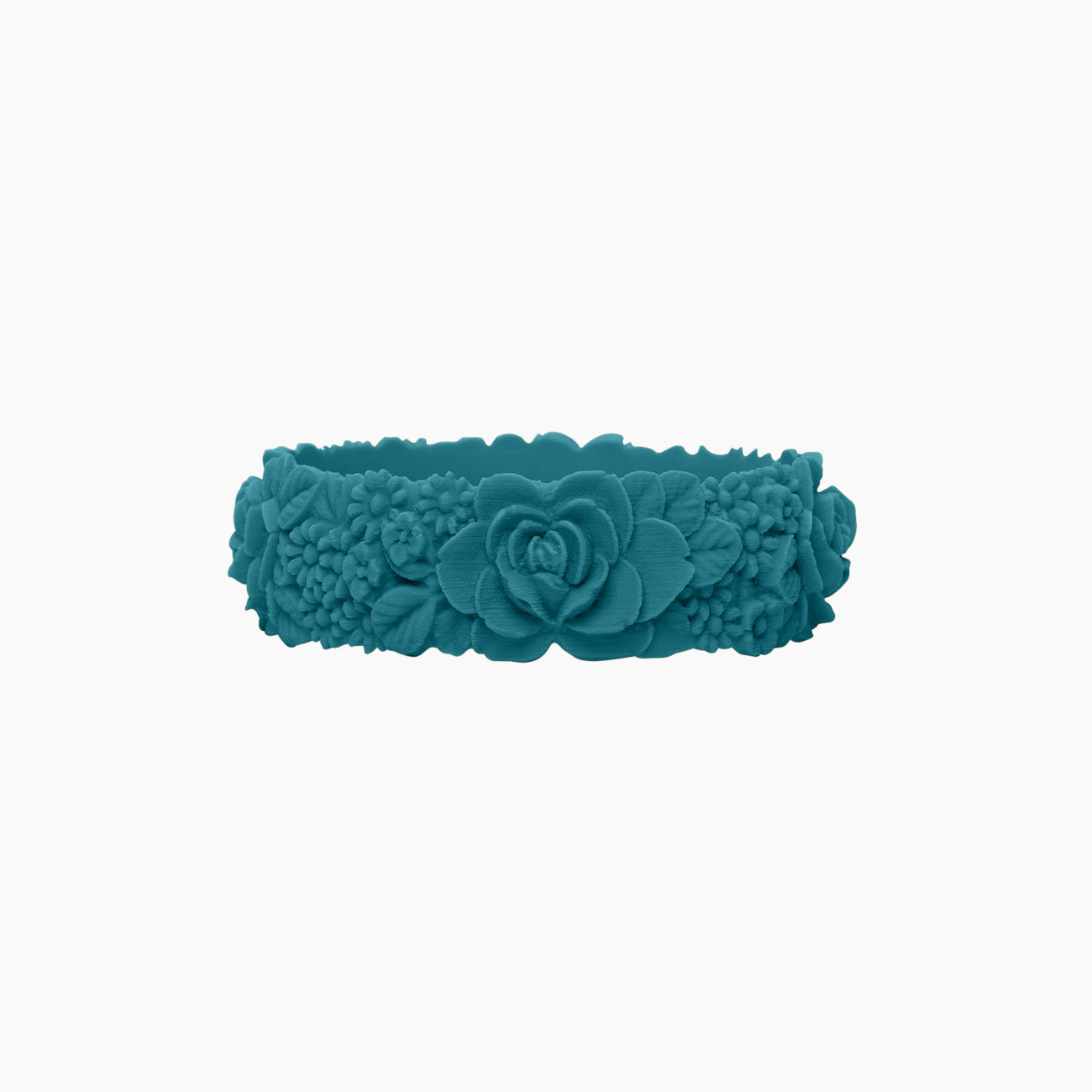 O Bracelet flower big silicone ottanio