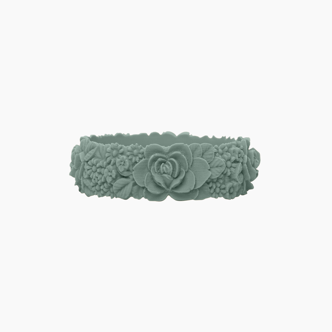 O Bracelet flower big silicone atlantic