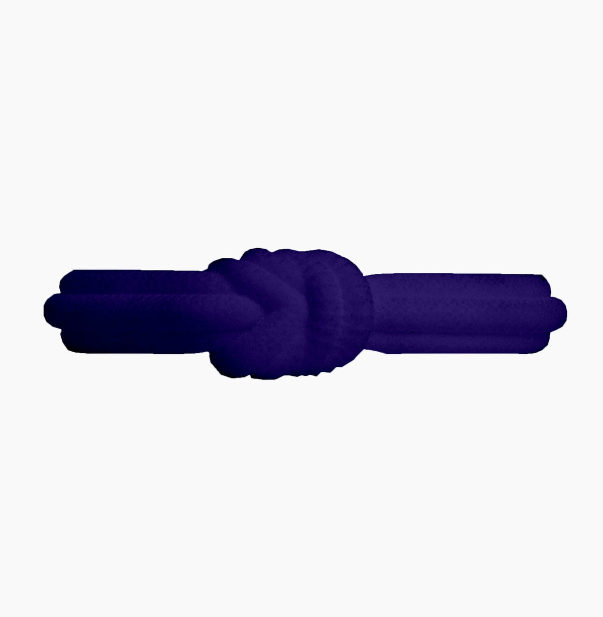 O Bracelet Knot Single Silicone Blu Iris