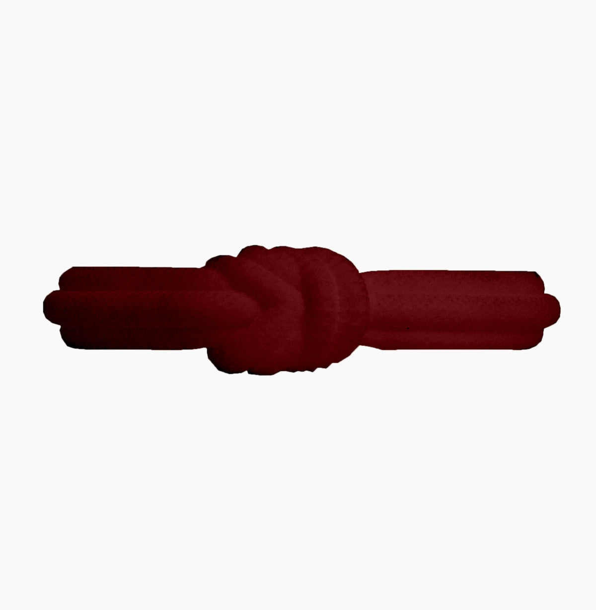 O Bracelet Knot Single Silicone Rubino