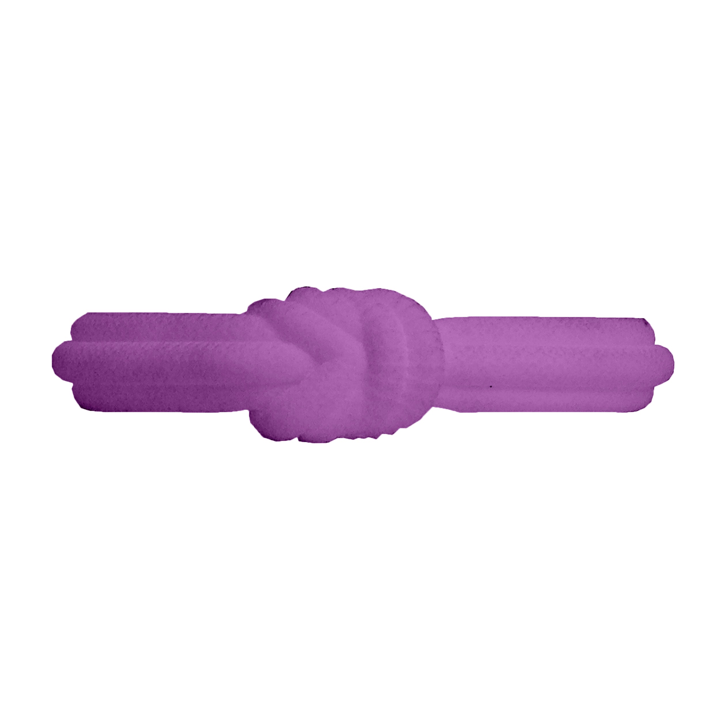 O Bracelet Knot Single Silicone Violetto