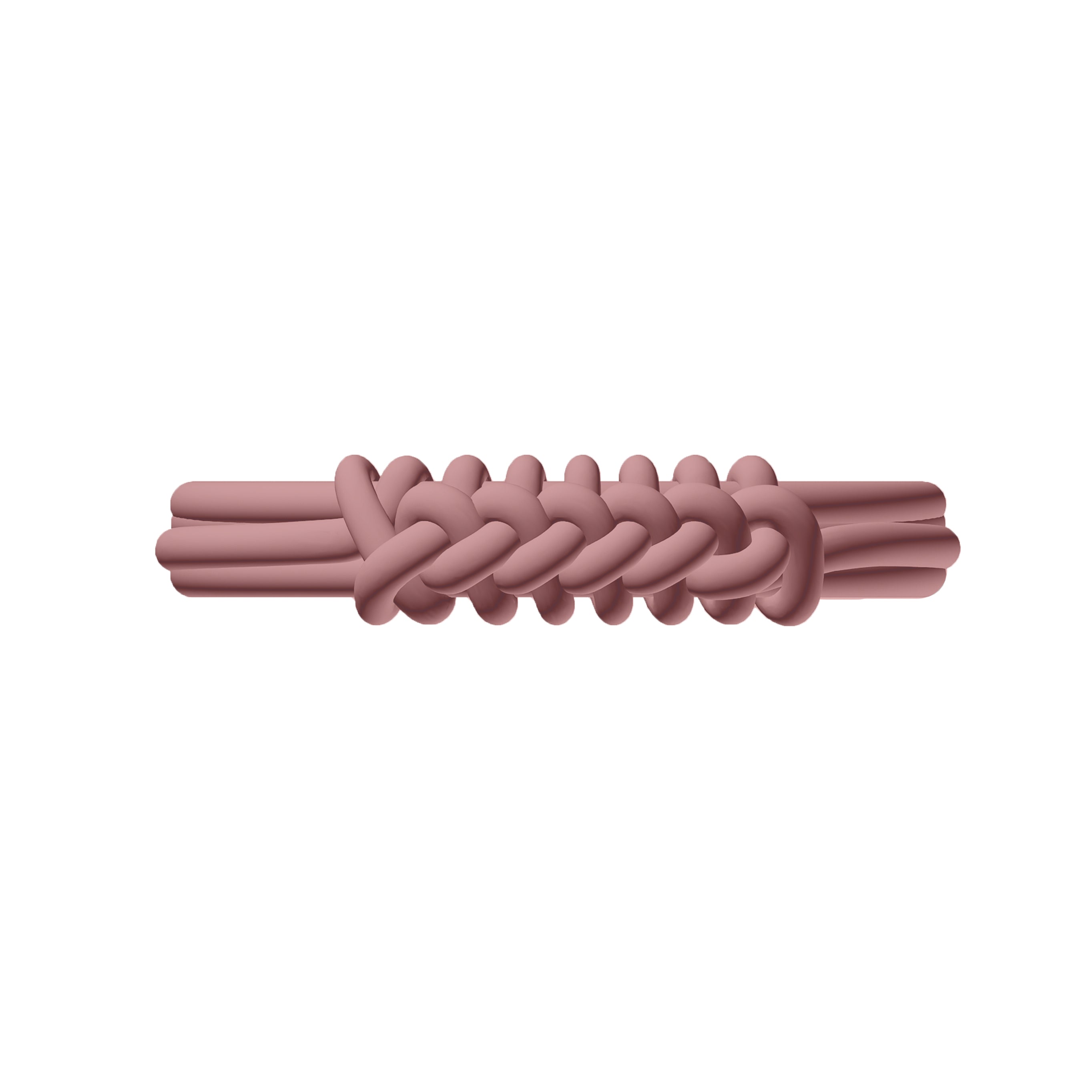 O Bracelet Knot Double Silicone Cipria