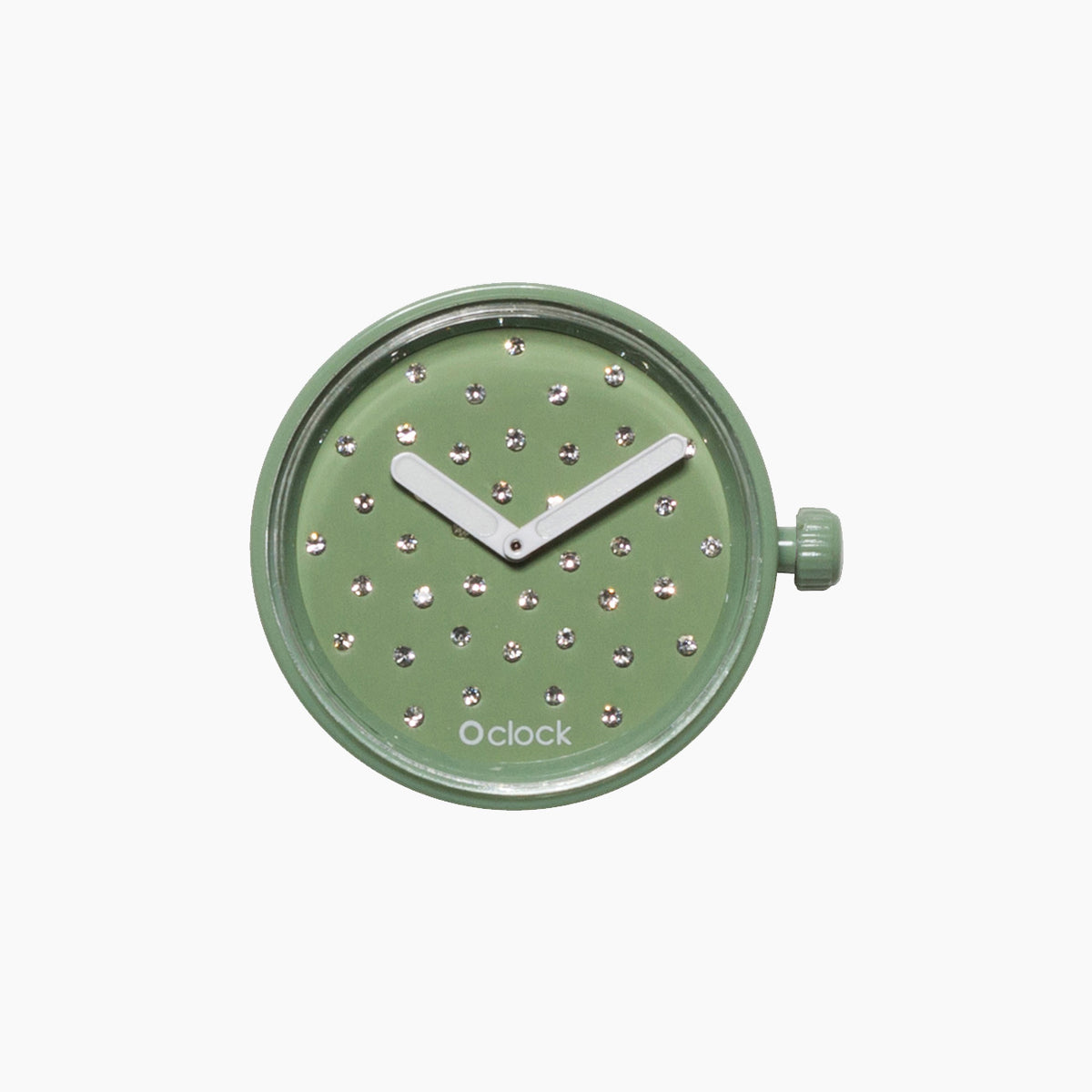 O Clock meccanismo cristal salvia