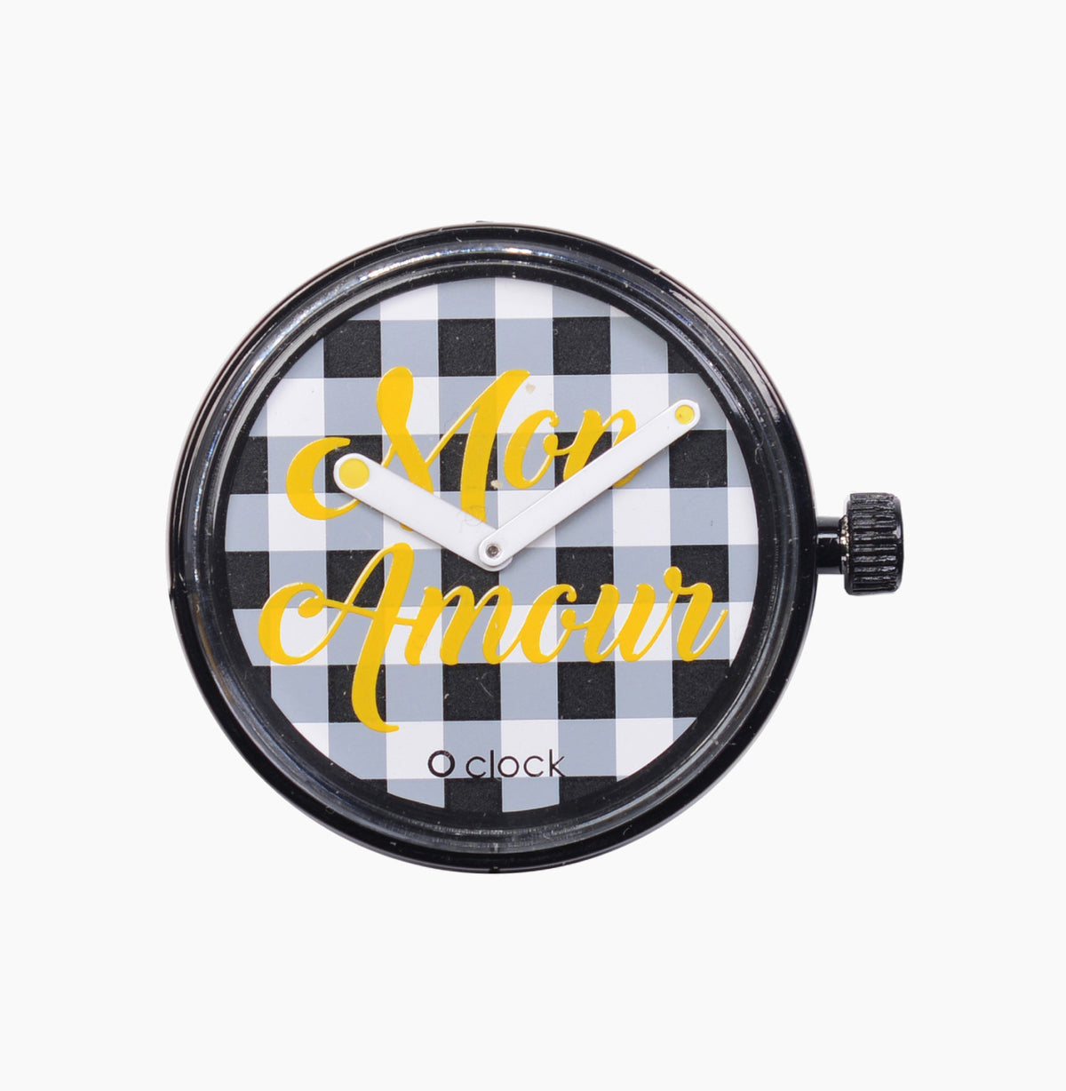 O Clock Meccanismo Vichy Nero