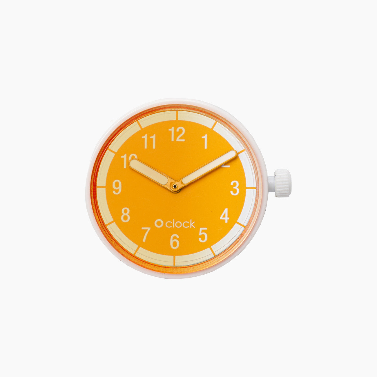 O Clock Mechanism Faded Glass Citron