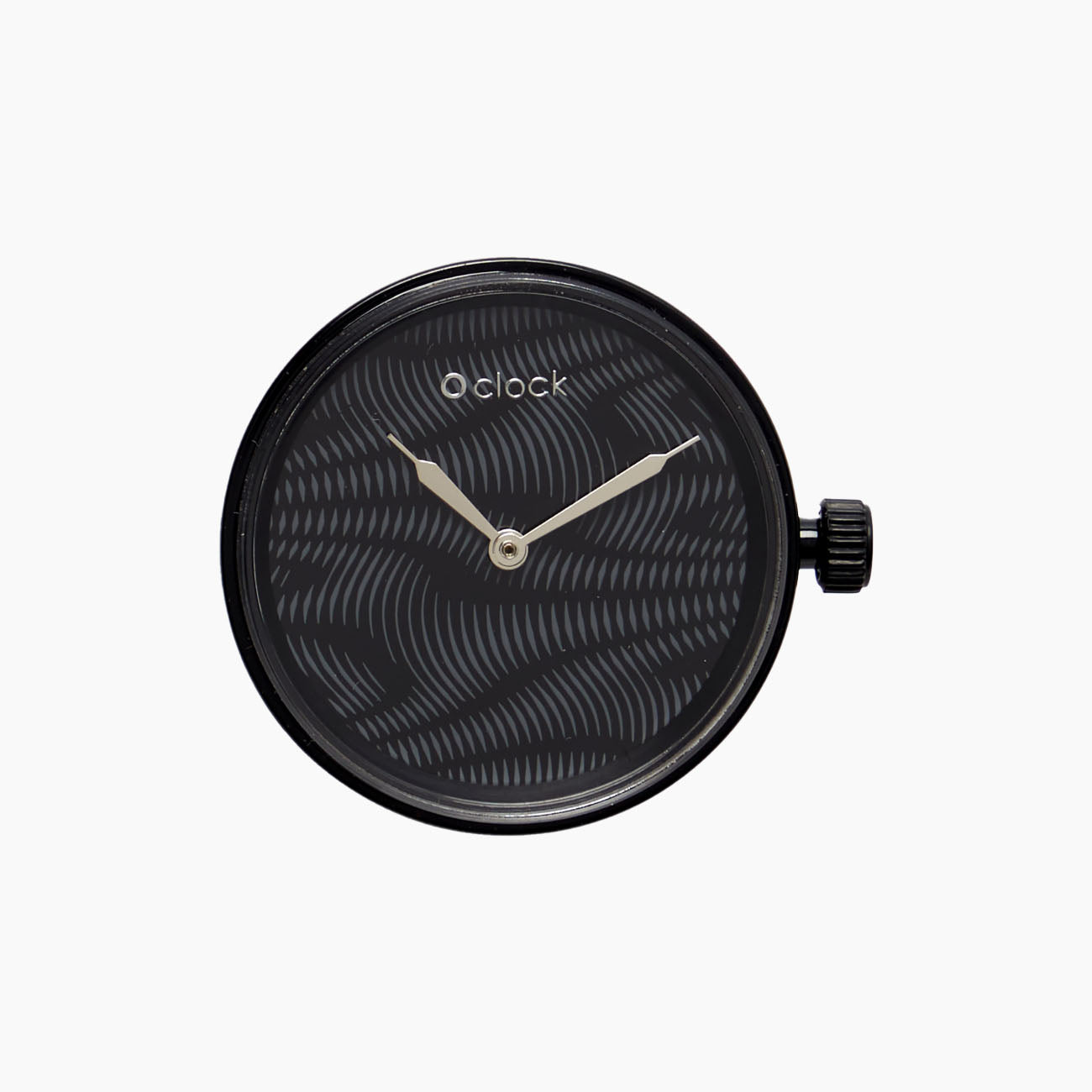 O clock meccanismo moirè nero
