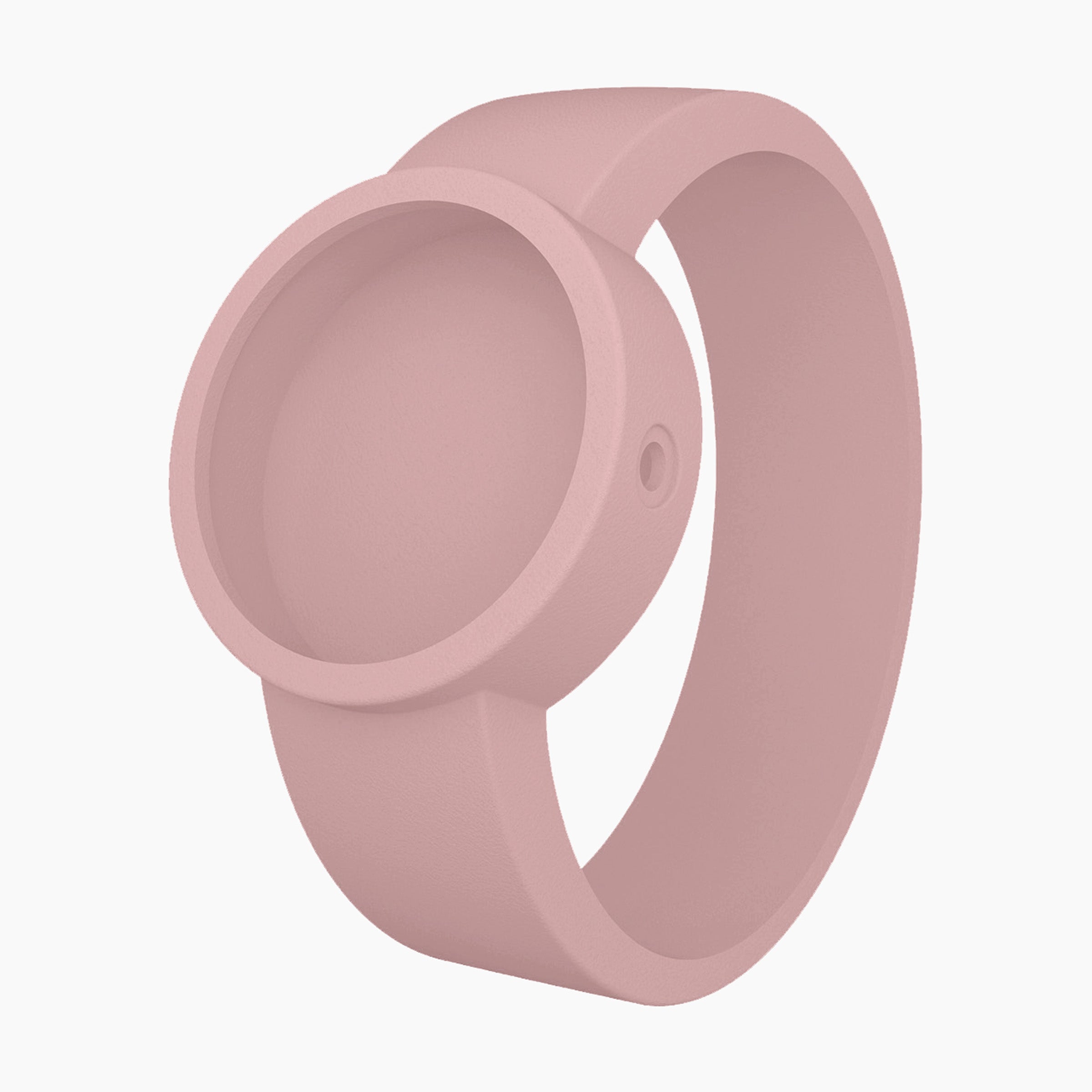 O Clock Armband Cover Silikon Puderrosa