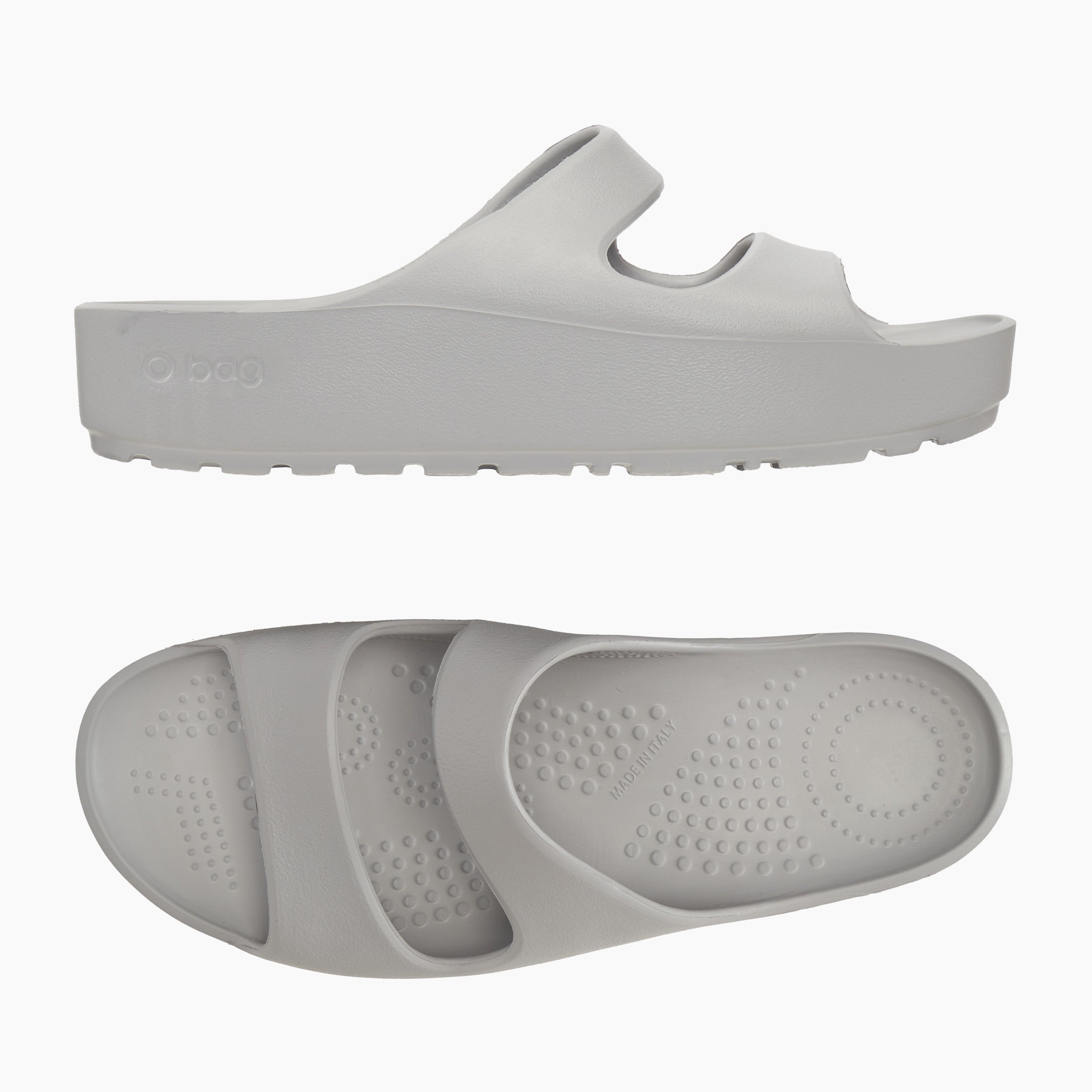 O Shoes Mujer High Eva Compound Gris Claro