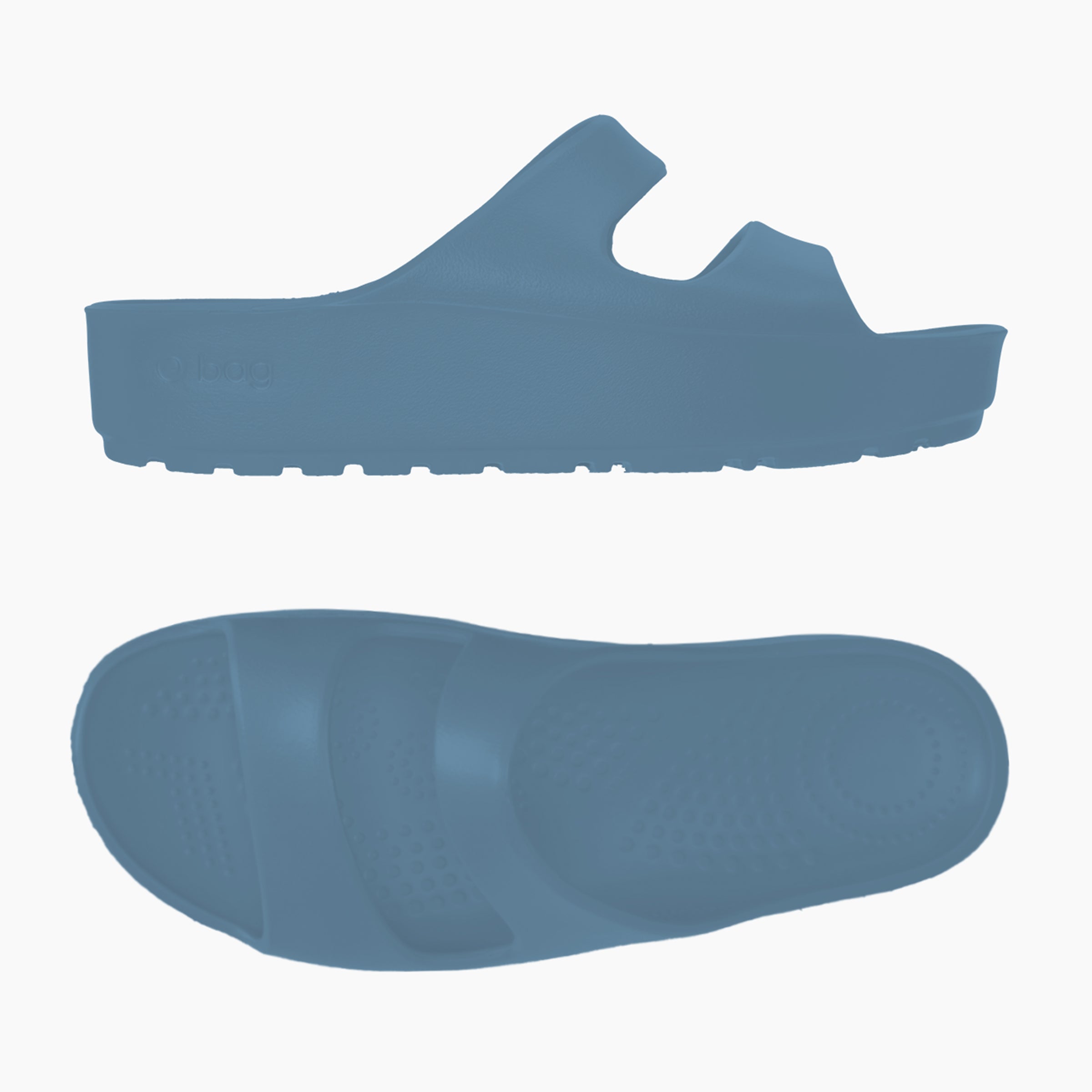 O Shoes Femme High Eva Compound Bleu Clair