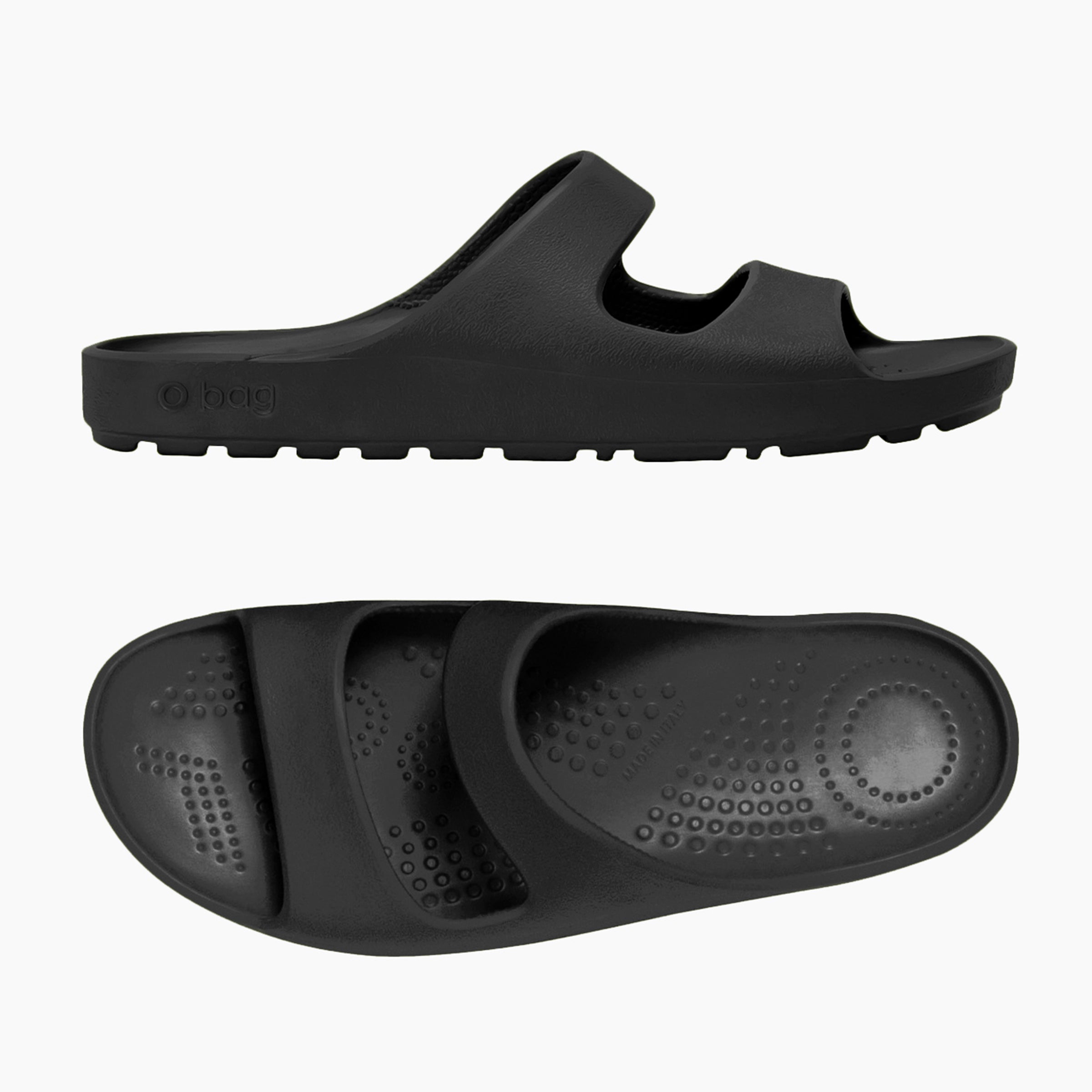 O Shoes Femme Low Eva Compound Noir