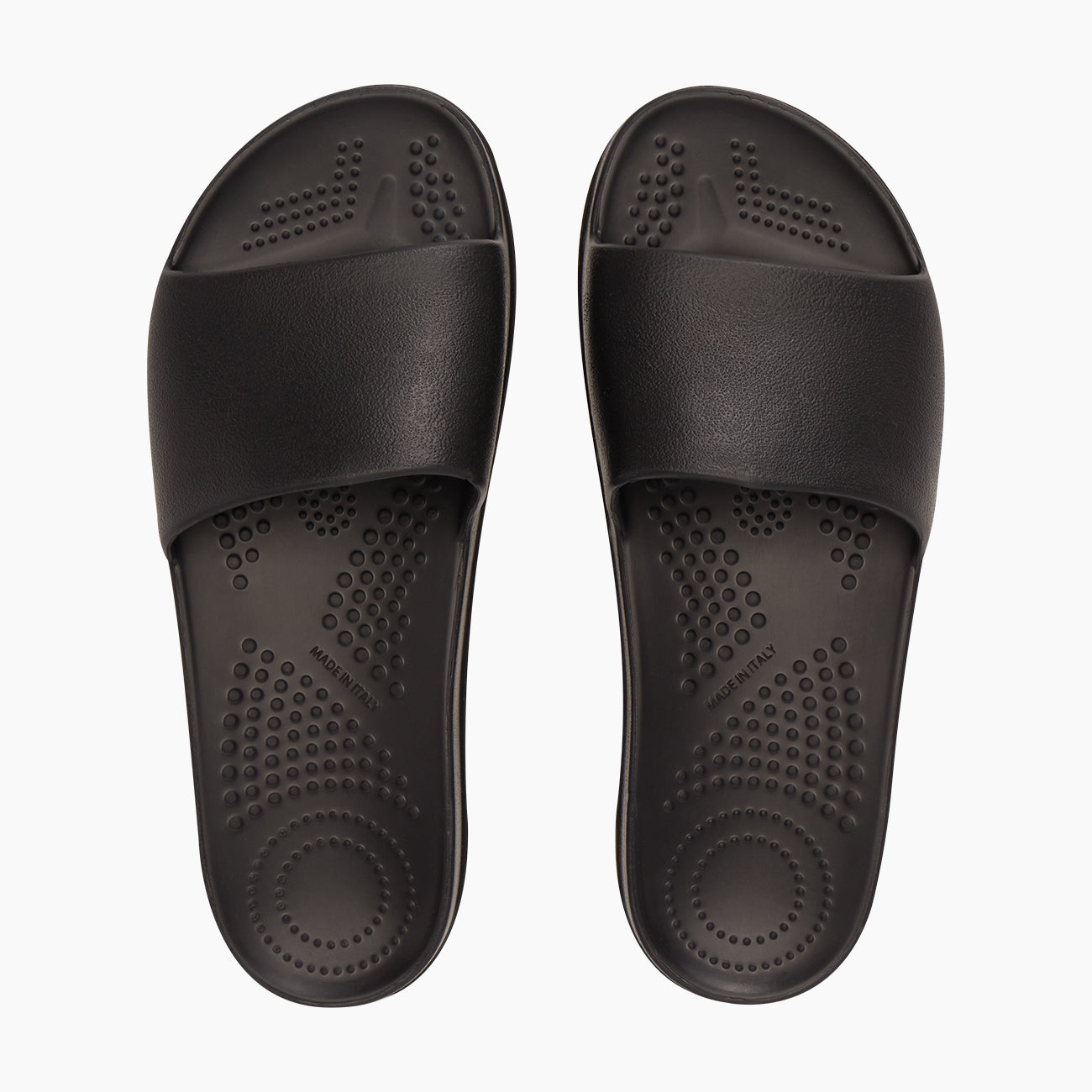 O Slippers Pantolette Damen Eva Compound Schwarz
