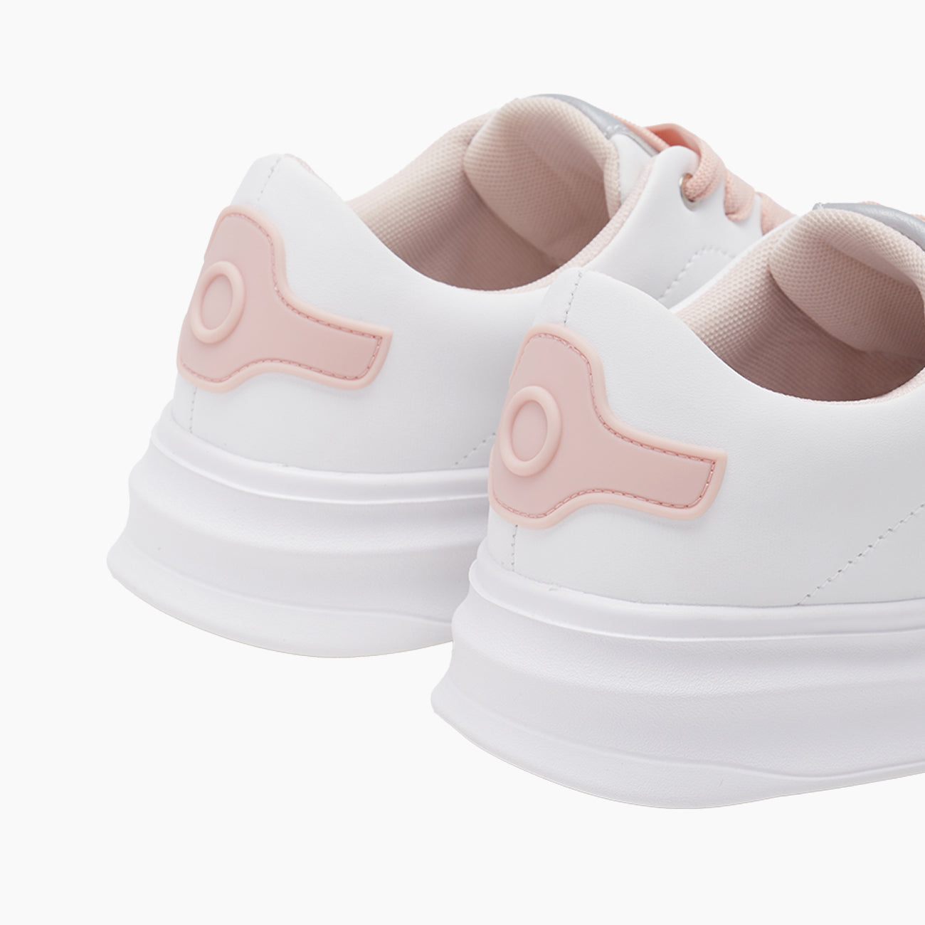 Sneaker Mujer White Recycled Materials Blanco/Blush