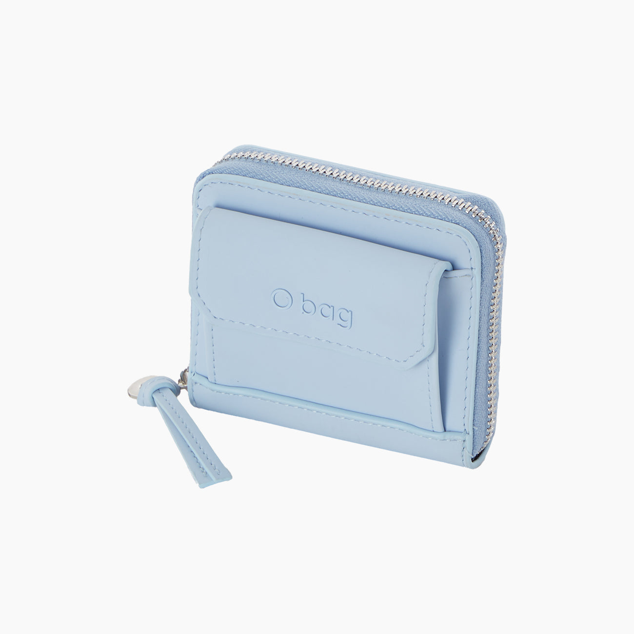 Portafoglio piccolo con chiusura a zip e portatessere
