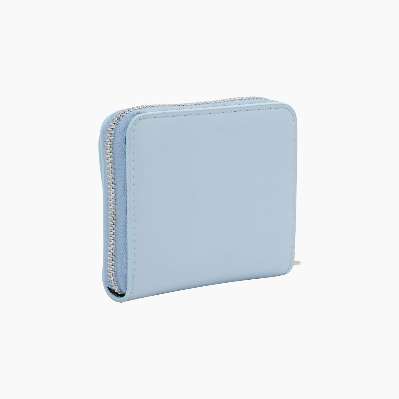 Portafoglio piccolo con chiusura a zip e portatessere